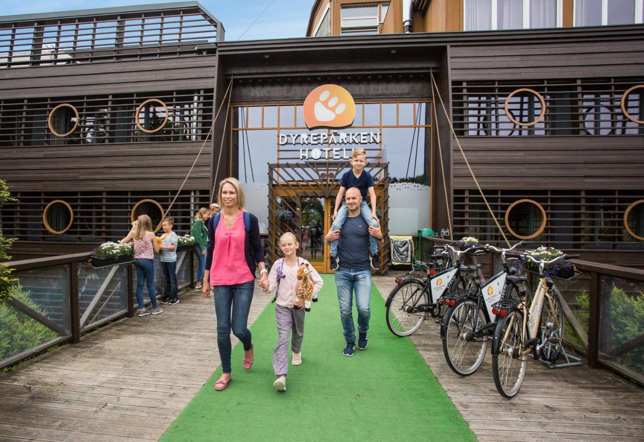 Dyreparken Safarihotell Kristiansand Bagian luar foto